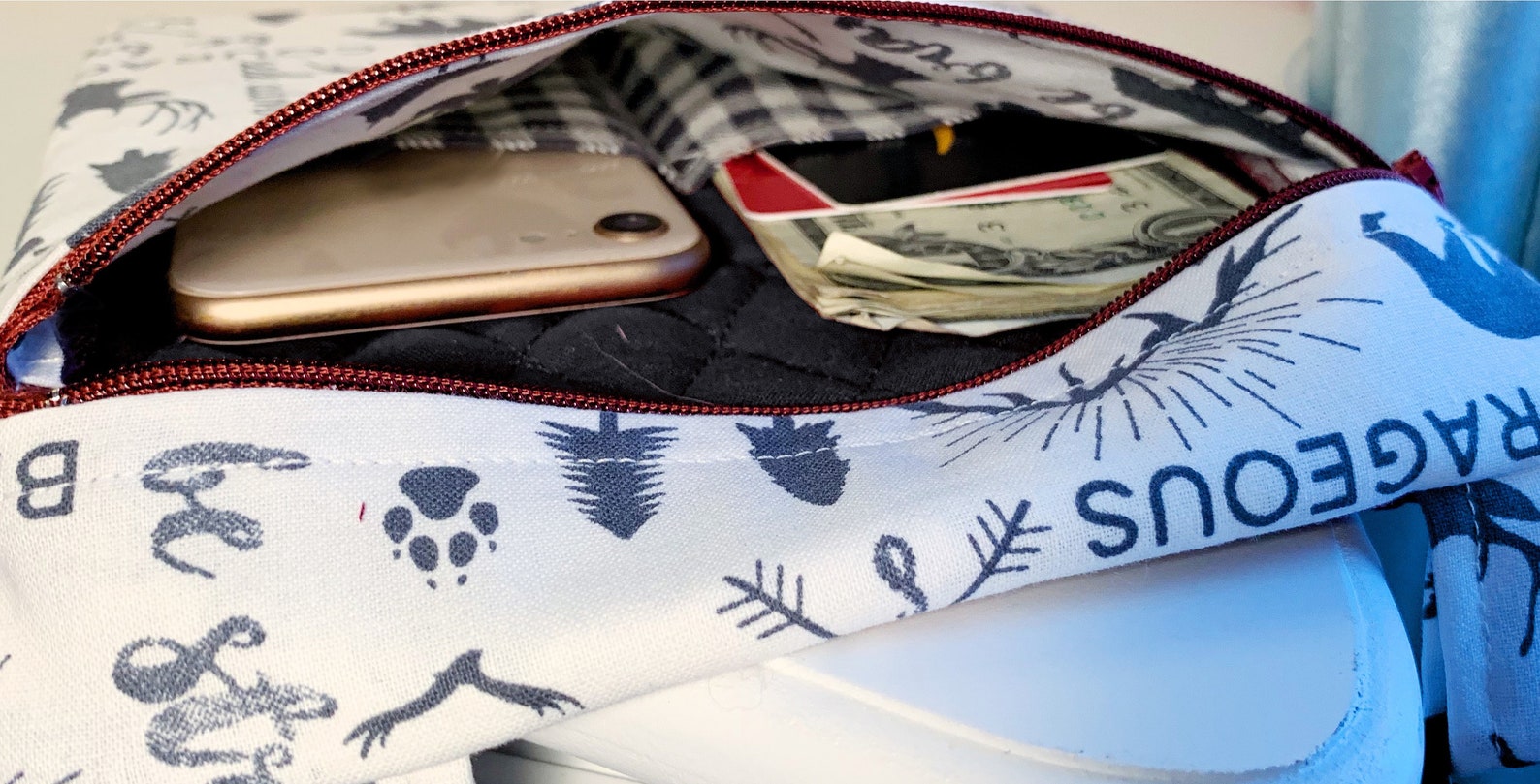 Hiking Crossbody Bag With Adjustable Strap Lightweight Hiking Etsy