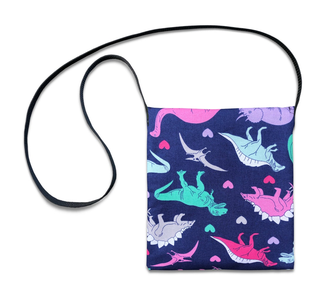 Dinosaur Crossbody Bag Girl's Dinosaur Gift Kid's Etsy