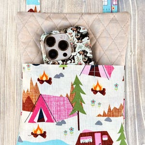 Crossbody Hiking Bag with Adjustable Strap - more patterns available image 16