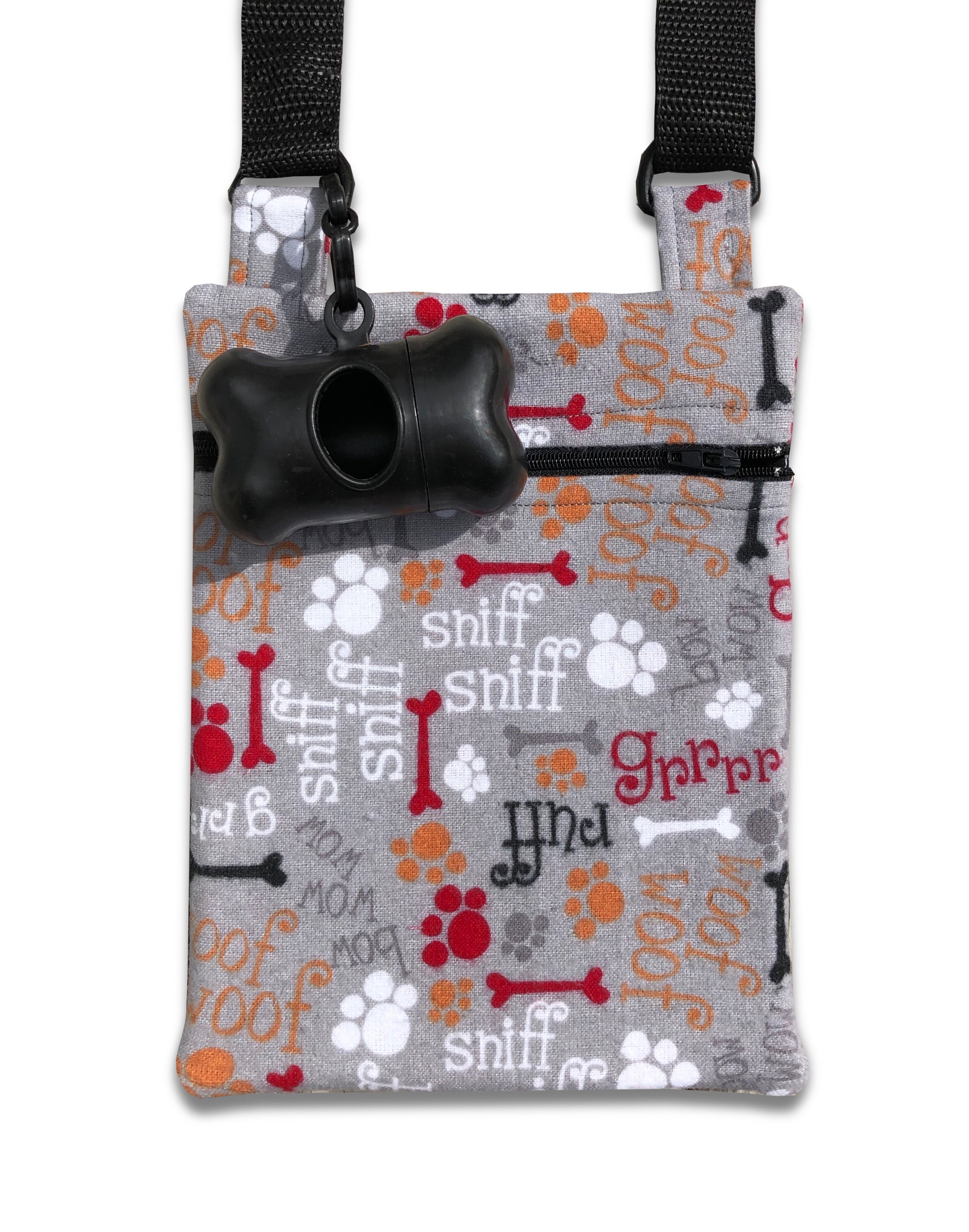 Dog Walking Bag with Poop Bag Dispenser Dog Crossbody Bag Etsy
