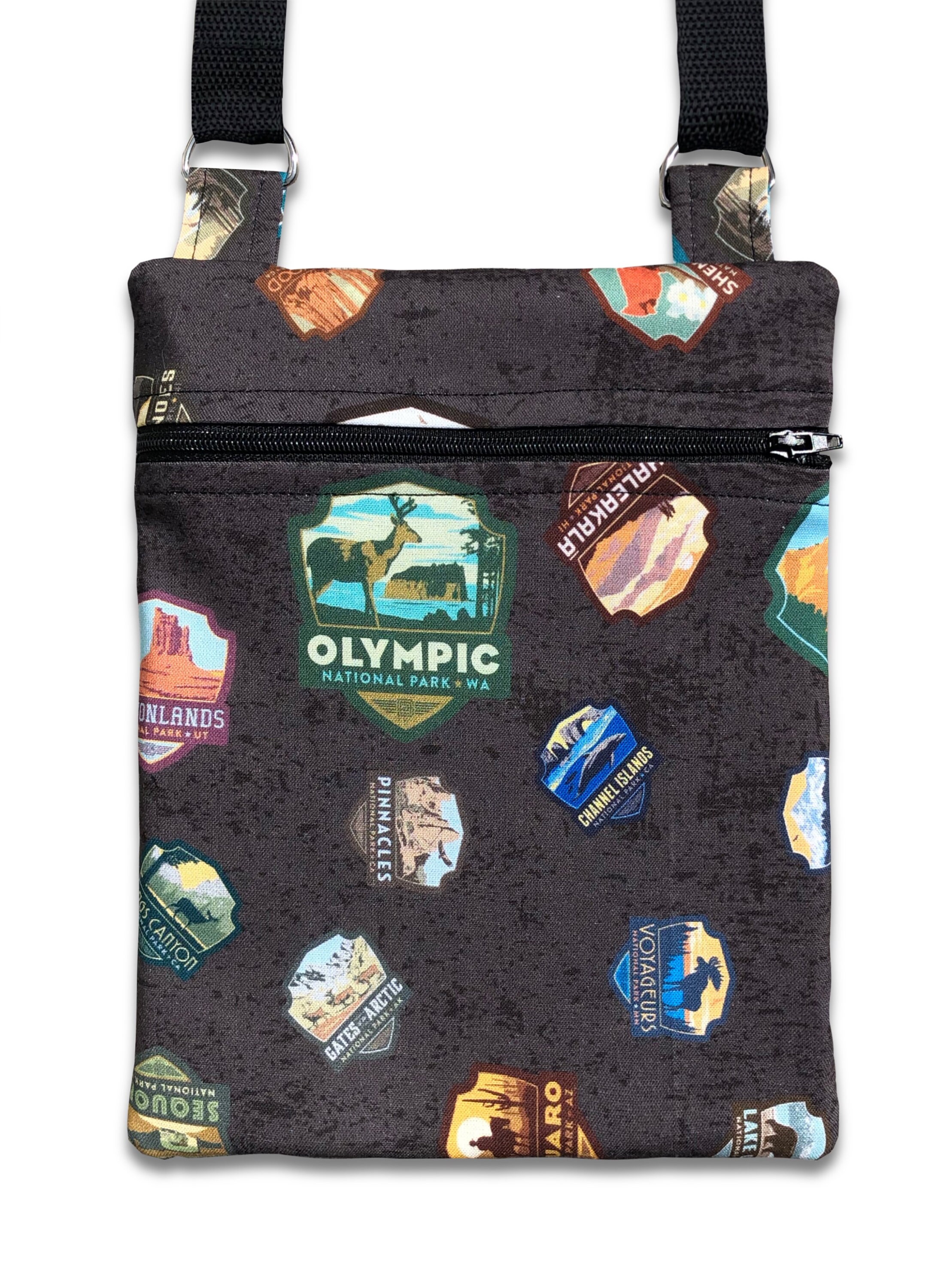 Hiking Crossbody Bag with Adjustable Strap National Parks Etsy