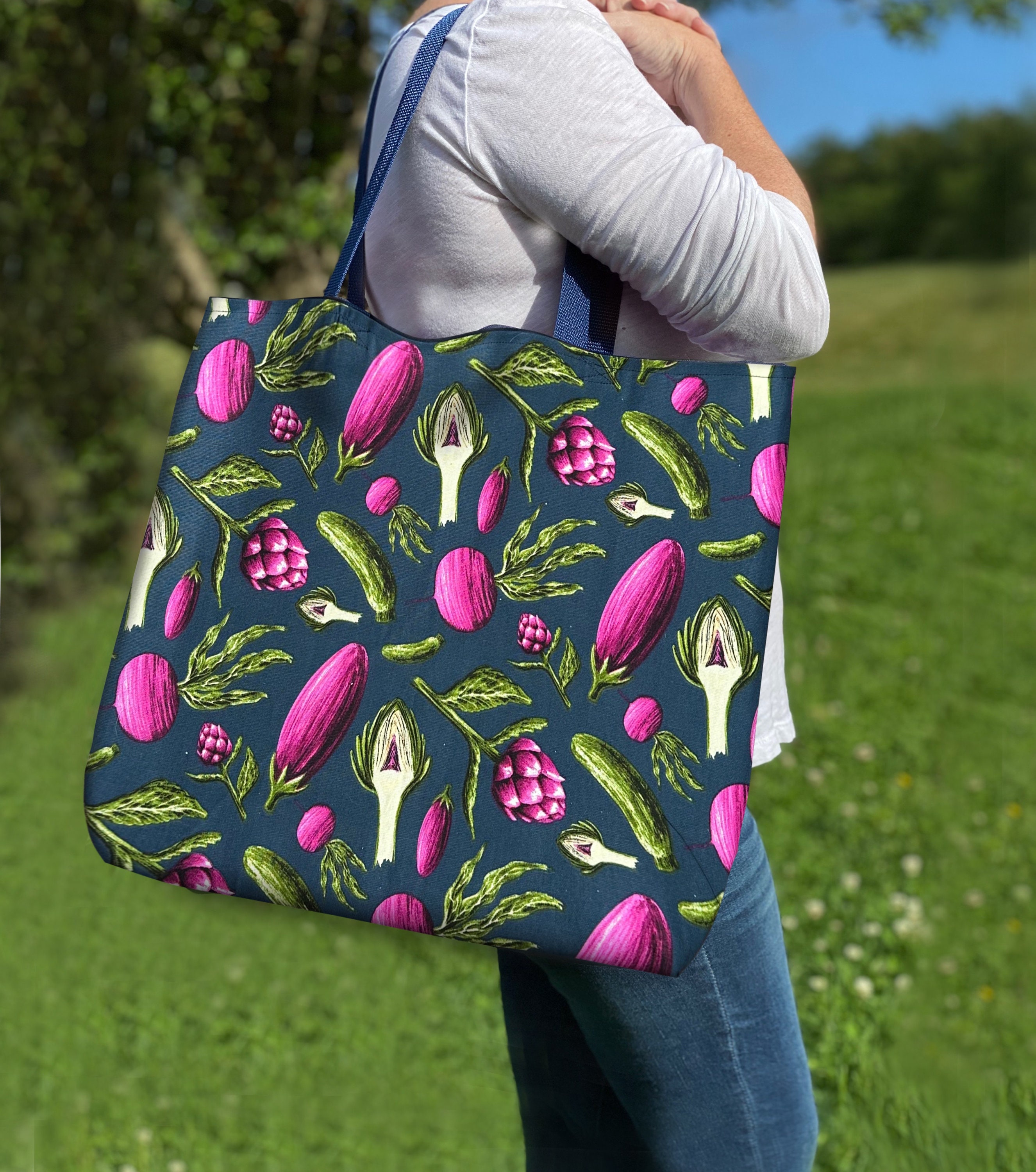 Grocery tote bag Etsy Mexico