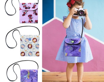 Handmade Kids Crossbody Bag: Minnie Mouse, Princess Play Purse