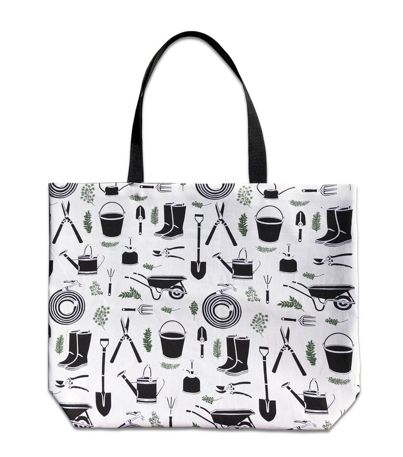 Garden Tool Bag Gardening Bag Bag for Garden Tools Gardening Tote Bag Reversible Canvas Tote Bag for Gardening Garden Tote Bag