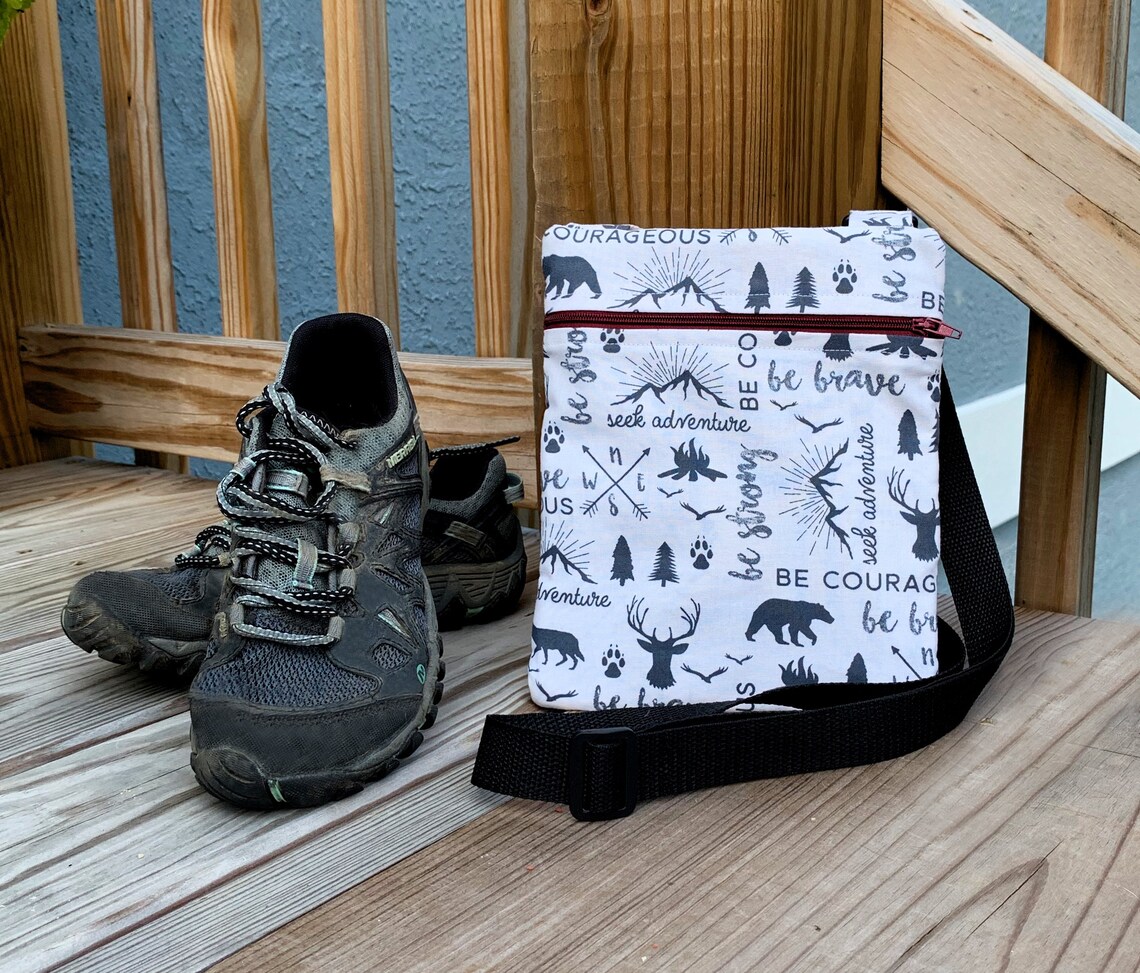 Hiking Crossbody Bag with Adjustable Strap Lightweight Hiking Etsy