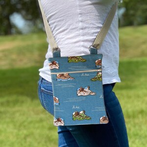 Crossbody Hiking Bag with Adjustable Strap - more patterns available image 2