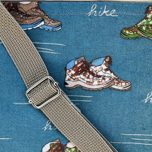Crossbody Hiking Bag with Adjustable Strap - more patterns available image 11