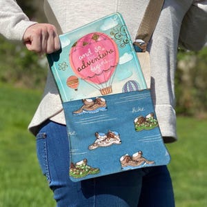 Crossbody Hiking Bag with Adjustable Strap - more patterns available image 5