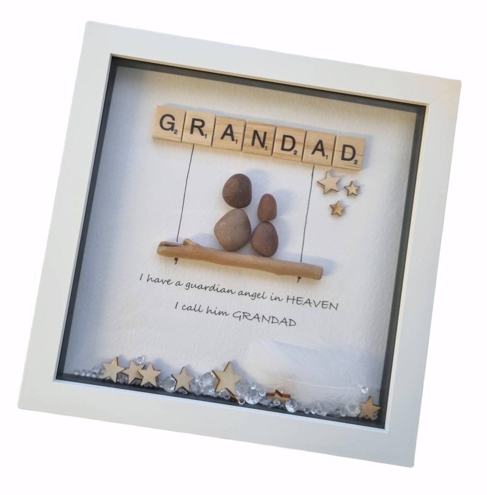 Grandad in heaven frame memory frame. Lost love grandad nana Etsy