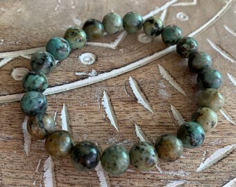 African Turquoise Bracelet