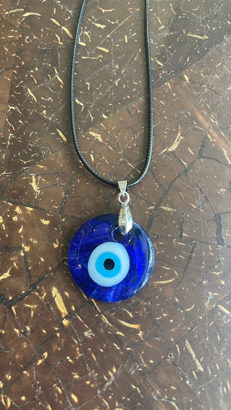 Evil Eye Necklace Eye Necklace Evil Eye Pendant Good Luck Etsy