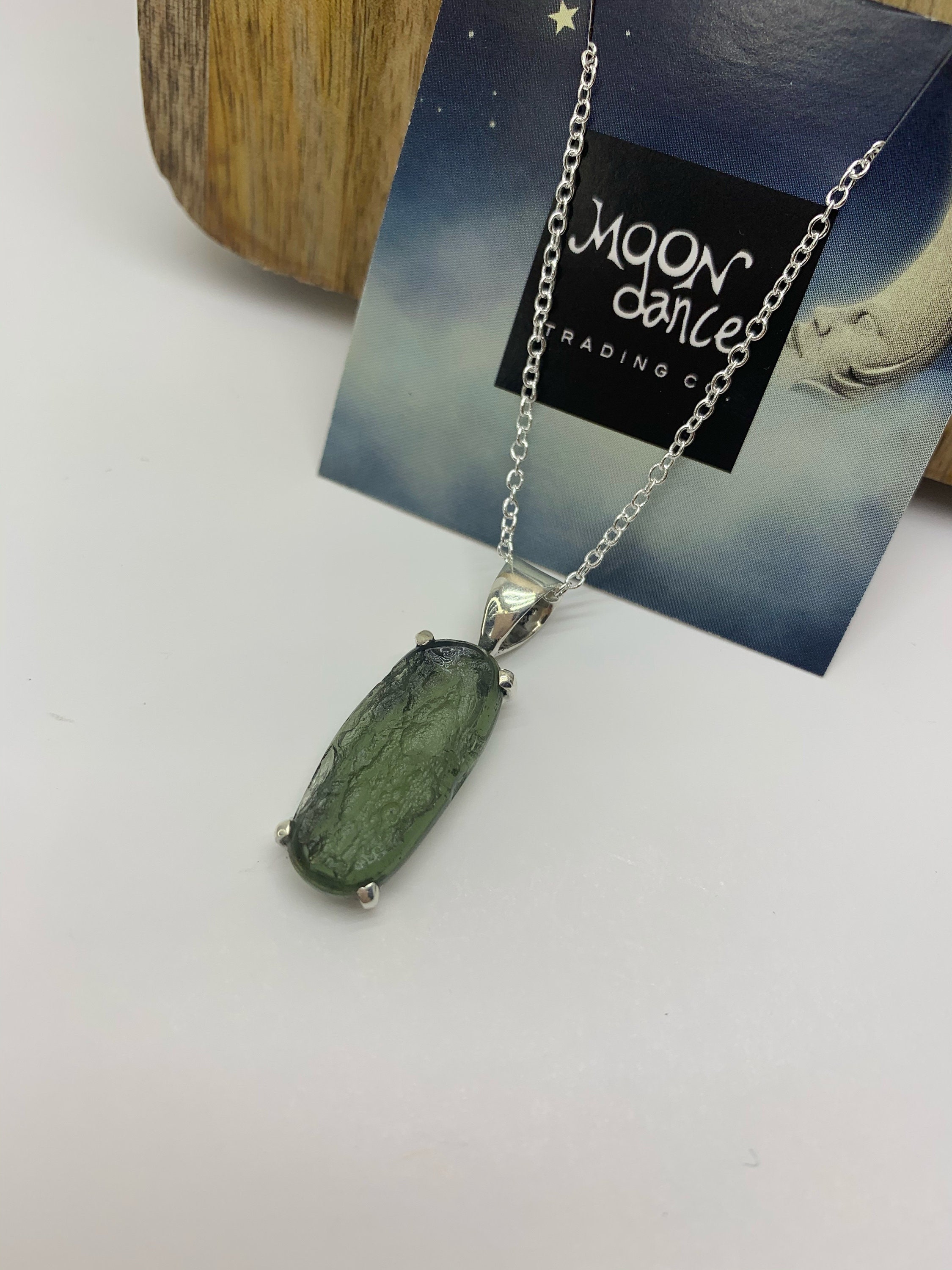 Moldavite necklace meaning best sale