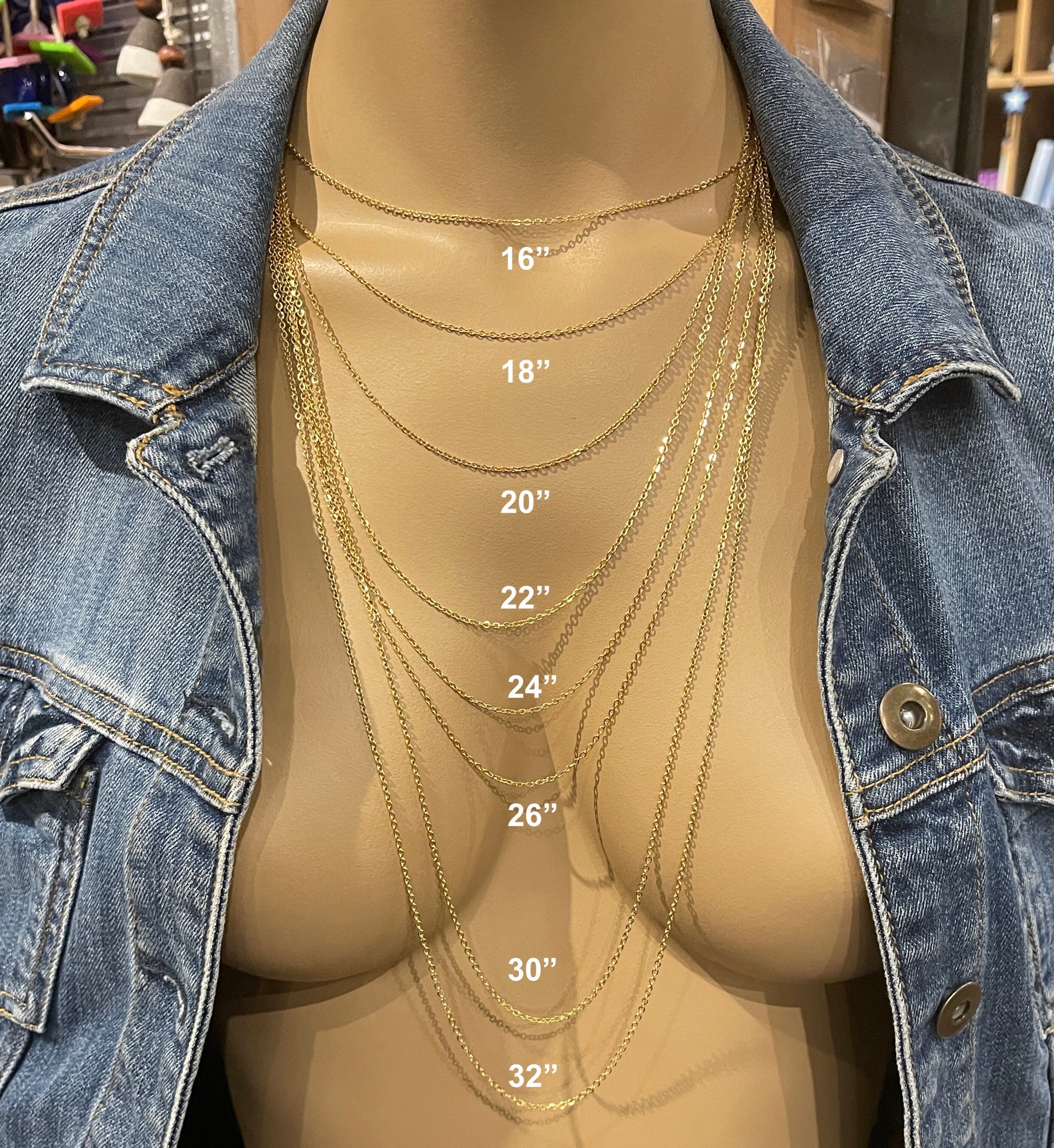 Necklace Length & Size Charts: How do I choose the right length? | Tiffany  & Co.