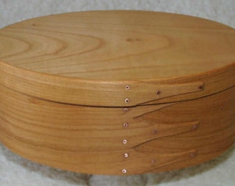 Shaker Oval Box No.4 europäisch Kirschbaum