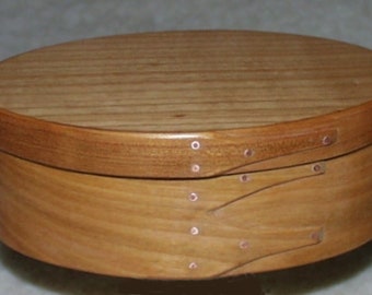 Shaker Oval Box No.2 europäisch Kirschbaum