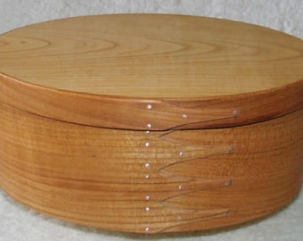 Shaker Oval Box No.7 europäisch Kirschbaum