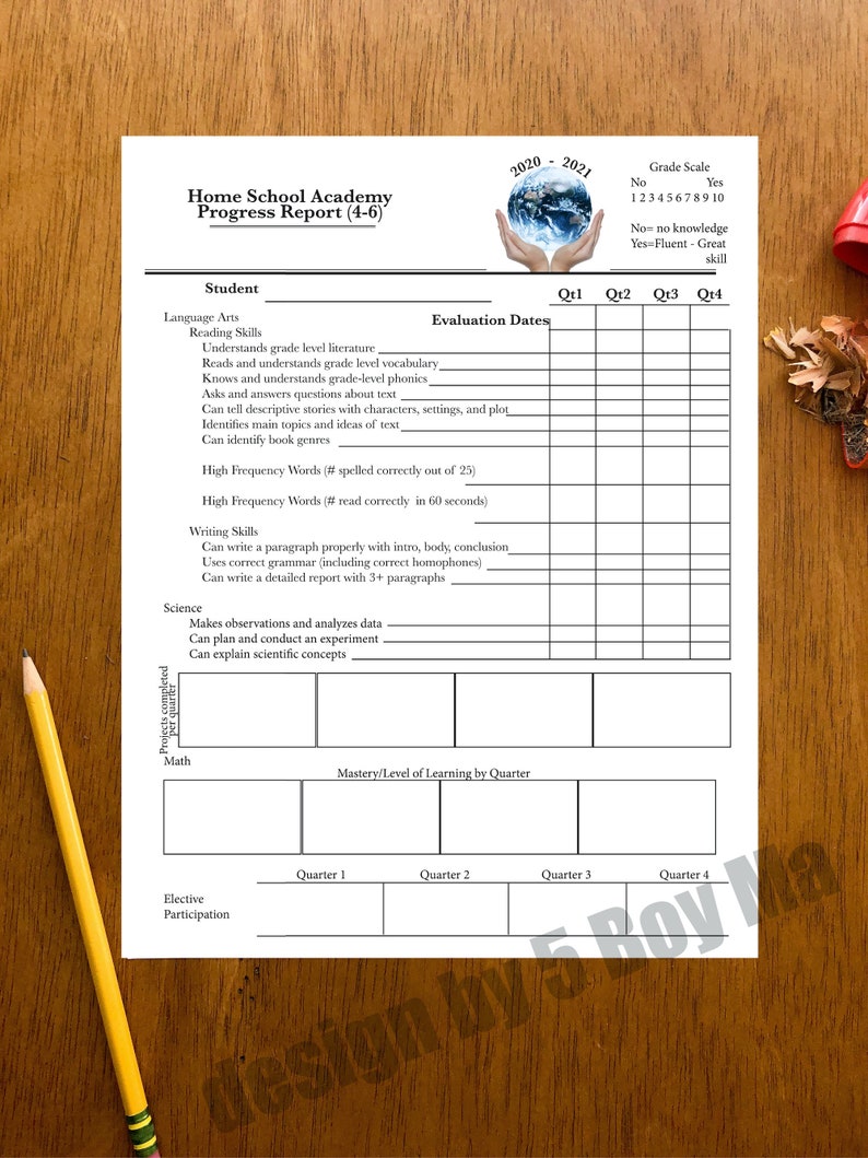 Homeschool Progress Reports Elementary School K 6 Etsy homeschool-progress-reports-elementary-school-k-6-etsy