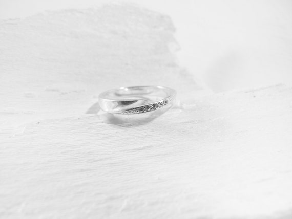 Twisted 925 Stacking Ring, Delicate, Fine Sterlin… - image 10