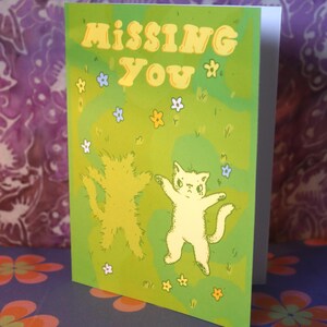 Tu me manques Carte de vœux