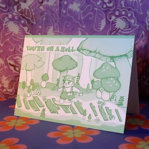 Vous avez le vent en poupe Carte de vœux