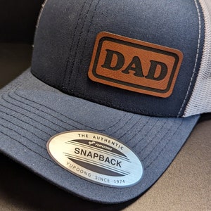 Dad Hat, Dad Patch Cap, Dad Trucker Hat, Dad Birthday Gift, New Dad Pregnancy Announcement Gift, 2024 Christmas Gift, Dad Cap