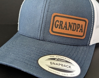 Czapka Dziadka, Czapka Dziadka, Prezenty Urodzinowe Dziadka, Spersonalizowane Prezenty Dziadka, Najlepsze Pomysły Na Prezenty Dla Dziadka, Czapka Snapback Trucker z Naszywką Dziadka