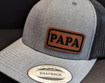 PAPA Hat, PAPA Cap Yp Classic, PAPA Birthday Gifts, New Papa Pregnancy Announcement Gift, 2023 Papa Gift, Papa Hat, Papa Patch Cap
