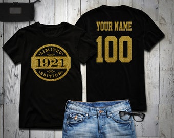 100th birthday shirt ideas