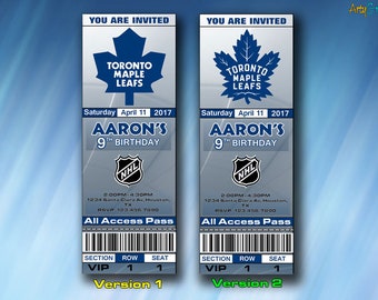 Maple Leaf Invite Etsy