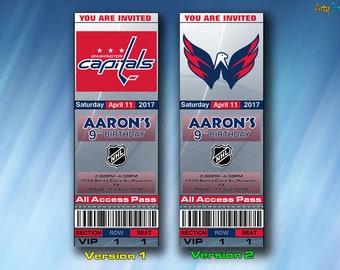 Capitals Tickets - Etsy