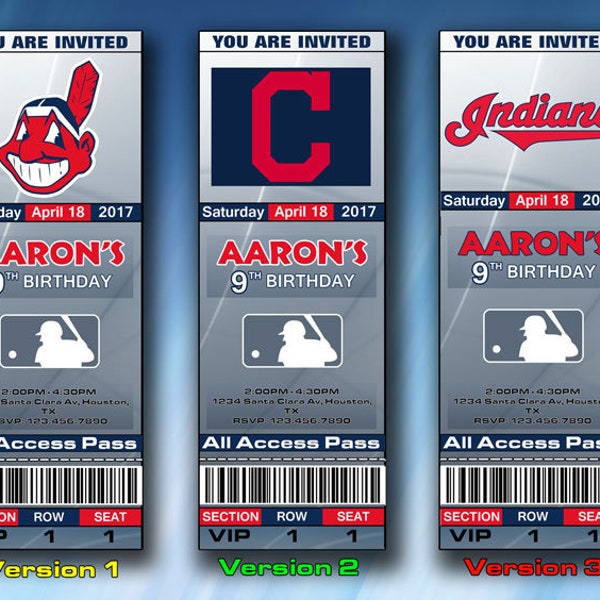 Cleveland Invitation - Etsy