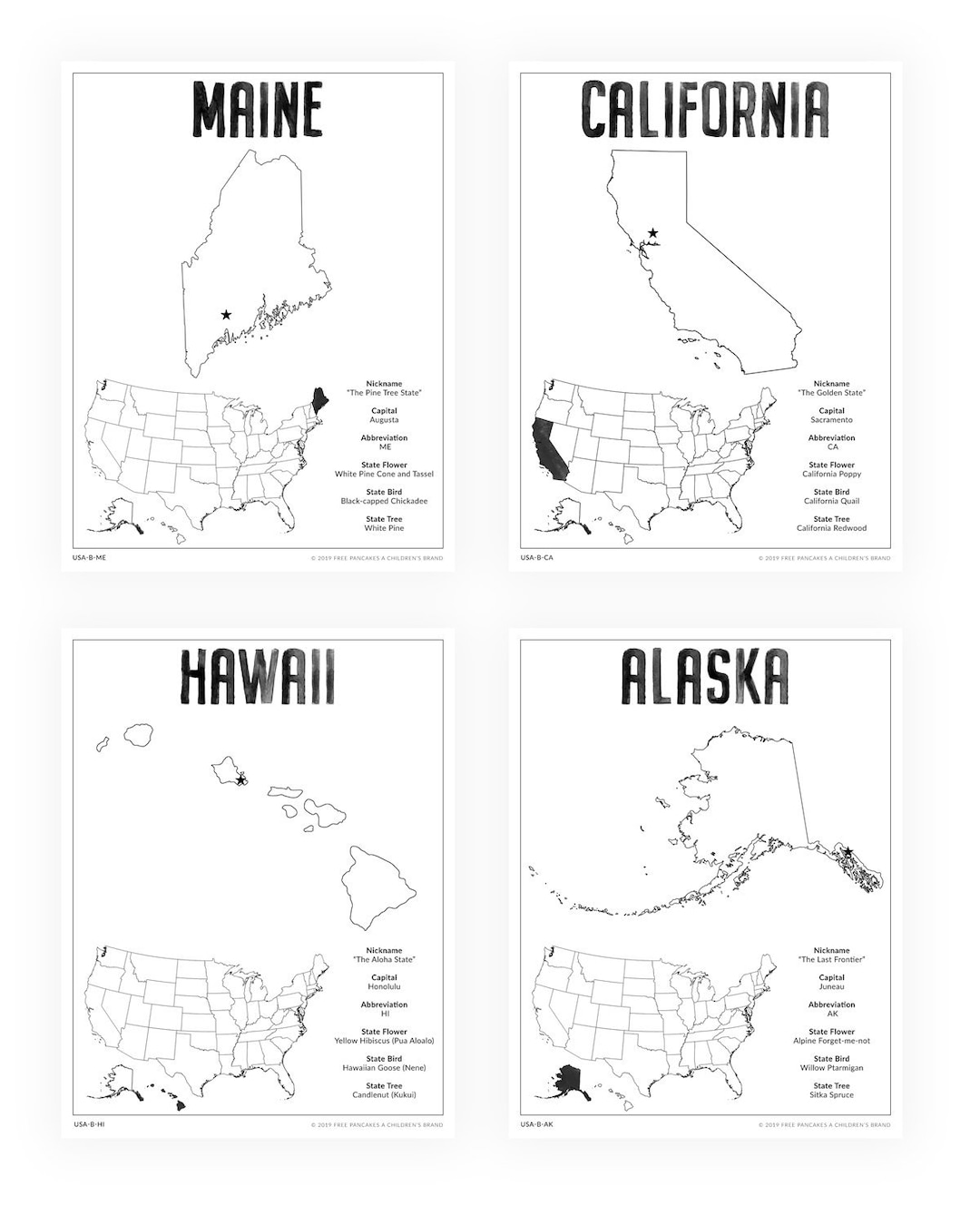 United States Geography Homeschool Curriculum Preschool Curriculum