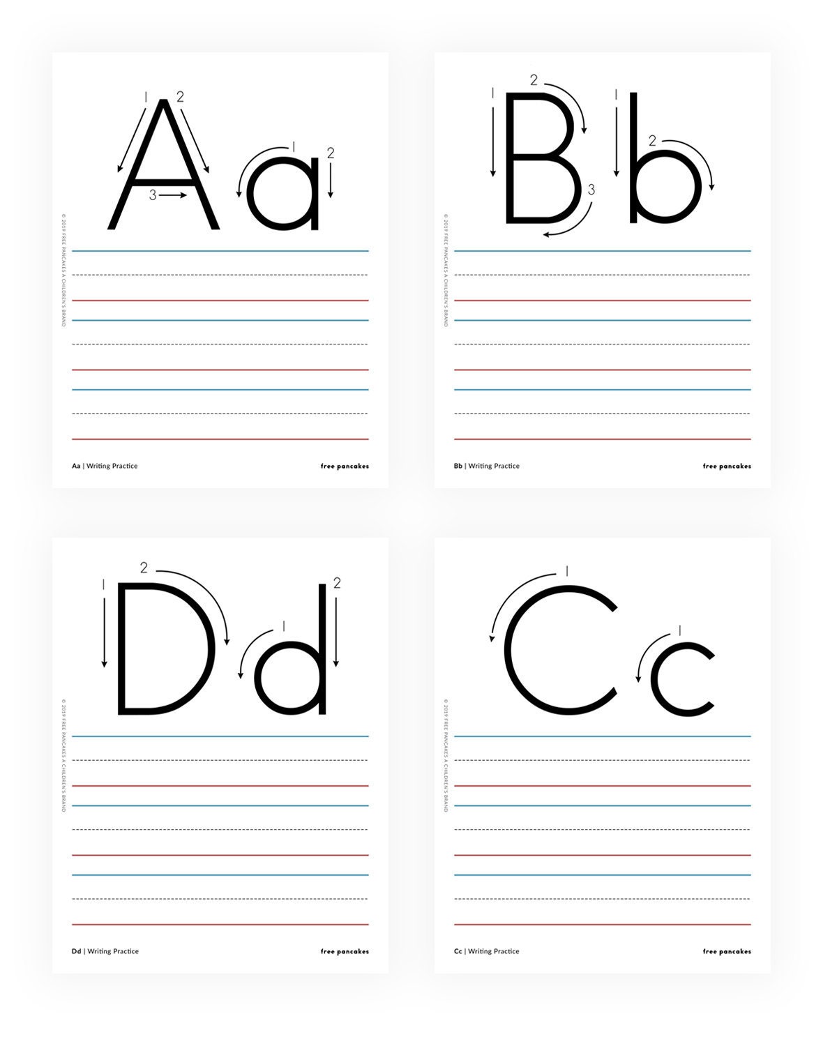 Alphabet Formation Worksheets Alphabet Lessons Alphabet Practice