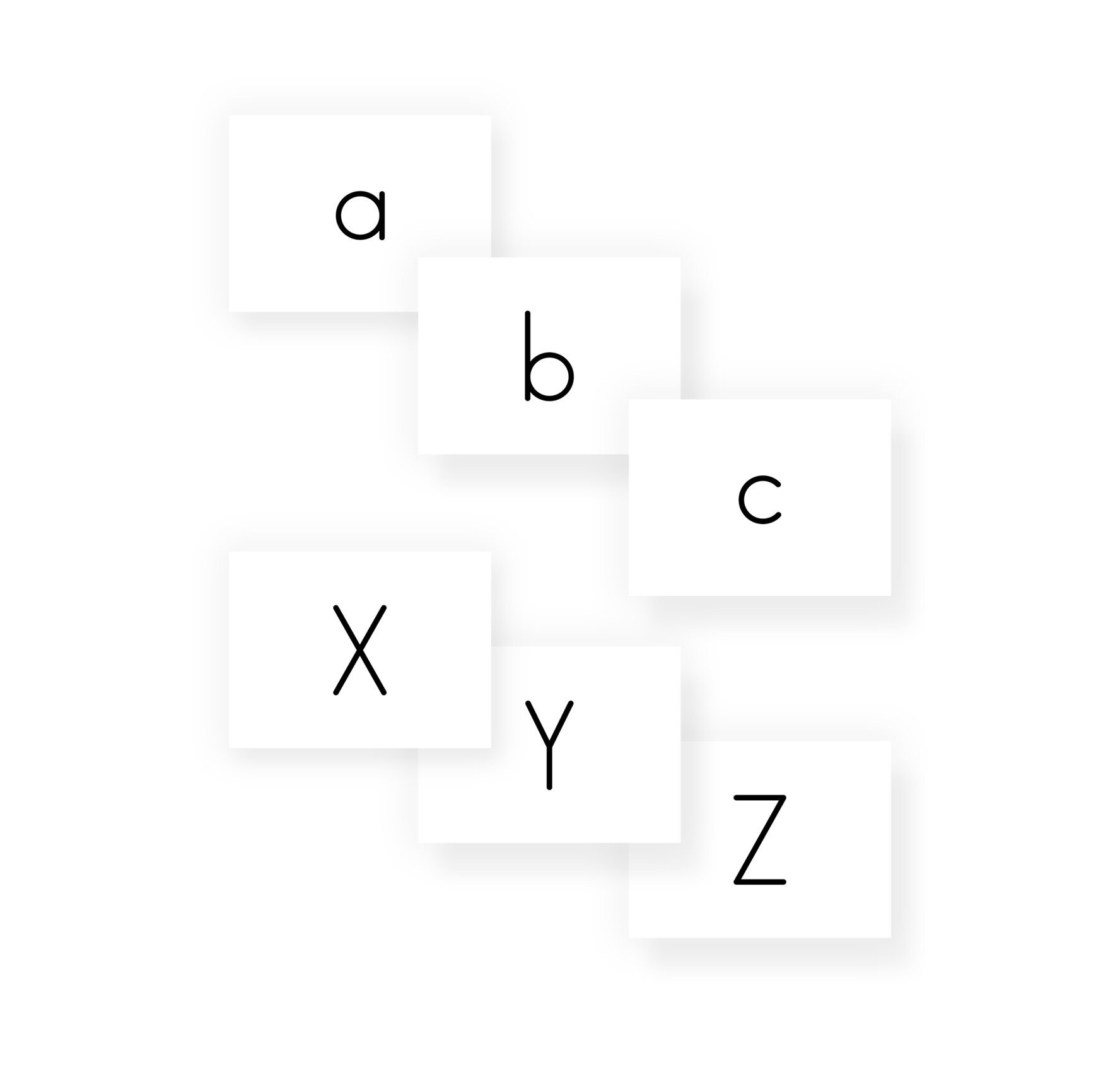 printable alphabet flashcards alphabet cards alphabet etsy canada