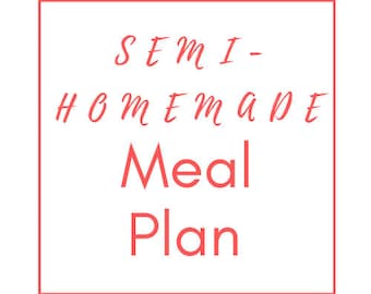 Rotating 4 Week 20 Minute Dinners Meal Plan - Etsy