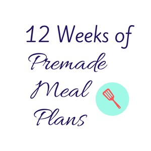 12 Week Meal Plan Bundle