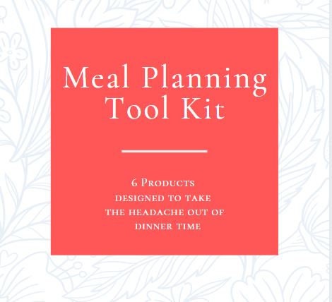 Meal Planning Tool Kit | Etsy