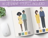 What To Wear Color Inspiration Guide | Style Guide | What To Wear Guide | Engagement Session Outfit Inspiration Guide | Photography Guide