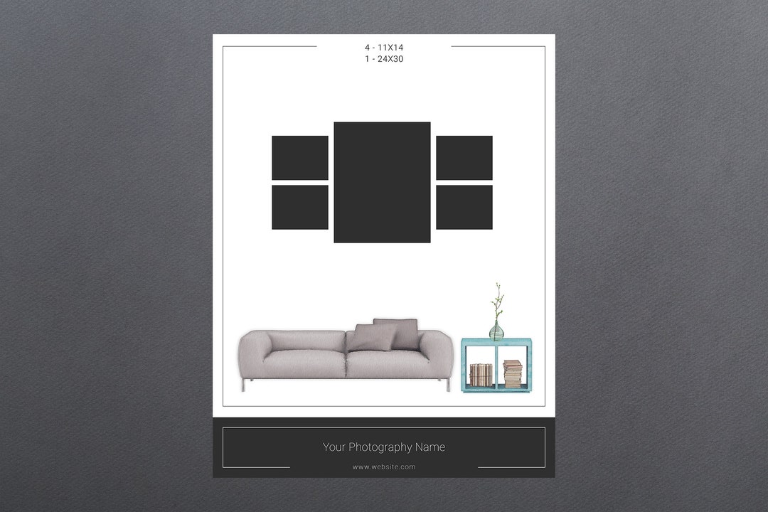 Wall Display Template Gallery Style Guide Photography Wall Display