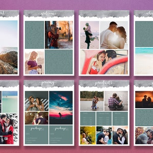 Welcome Magazine Template | Welcome Guide Template | Photography Magazine |  PSD Magazine Template | Client Welcome Guide Template
