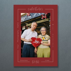 Plantilla de San Valentín / Plantilla de mini sesión de San Valentín / Minis de San Valentín / Minis del día de San Valentín / Sesiones de San Valentín / Mini de San Valentín