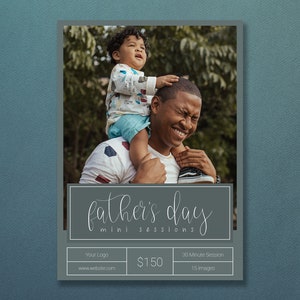 Father&#39;s Day Template | Father&#39;s Day Session Template | Father&#39;s Day Sessions | Daddy And Me Template | Daddy And Me Sessions  | Daddy Minis