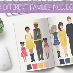 Family What To Wear Color Inspiration Guide | Family Style Guide | Family What To Wear Guide | Outfit Inspiration Guide | Photography Guide