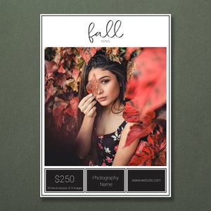 Fall Template | Autumn Template | Fall Minis | Fall Sessions | Fall Session Template | Autumn Session Template | Fall Marketing Template