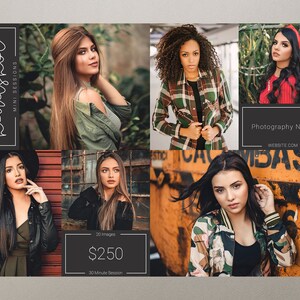 Headshot Template | Headshot Mini Session Template | Headshot Photo Template | Headshot Marketing Template | Headshot Sessions | Headshots