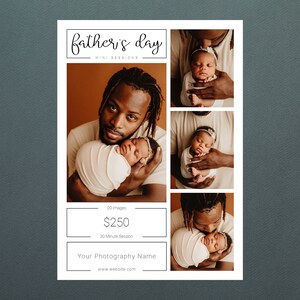 Father&#39;s Day Template | Father&#39;s Day Session Template | Father&#39;s Day Sessions | Daddy And Me Template | Daddy And Me Sessions  | Daddy Minis