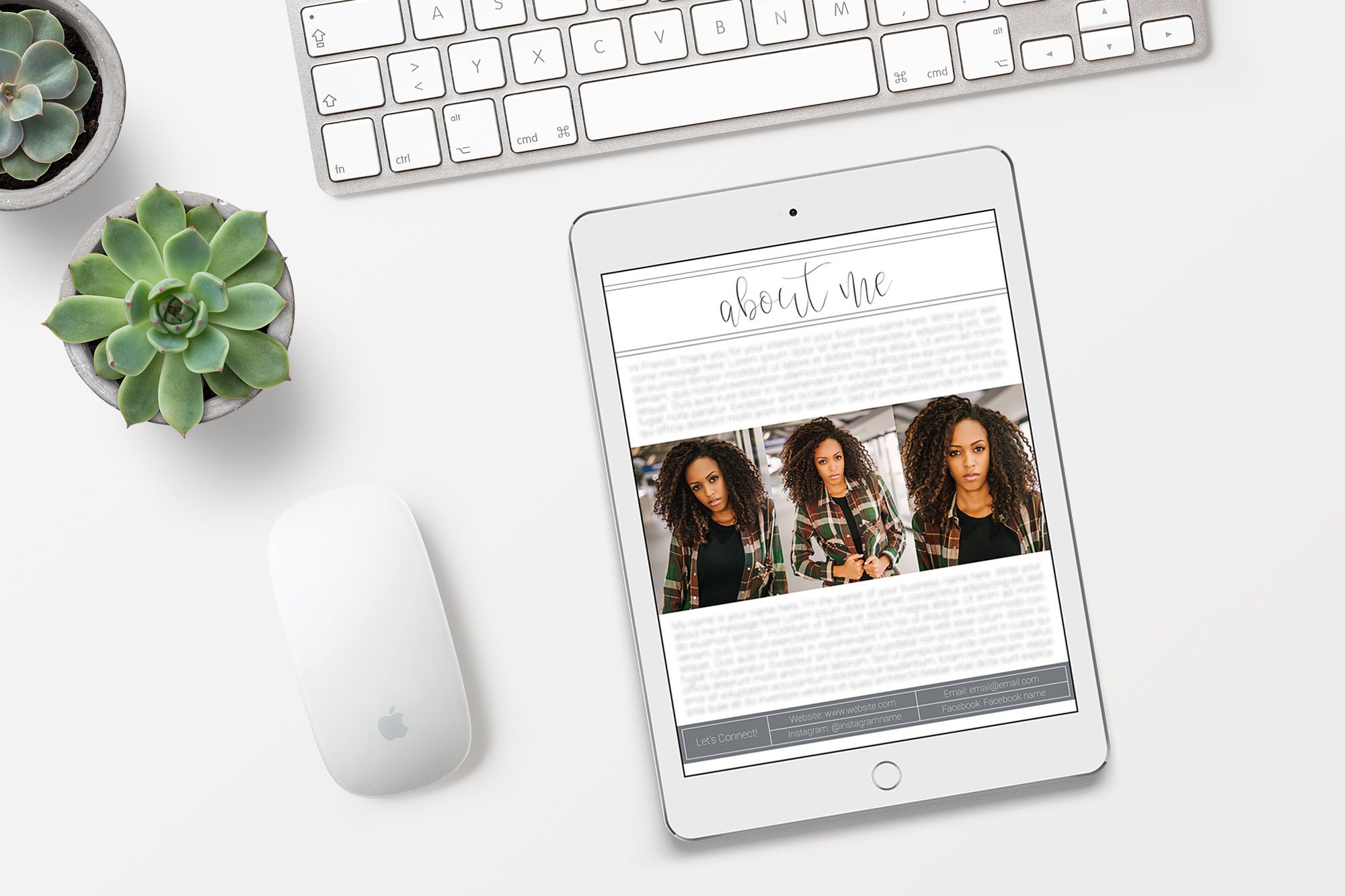 About Me Page Template About Me Template About Me Page Meet the