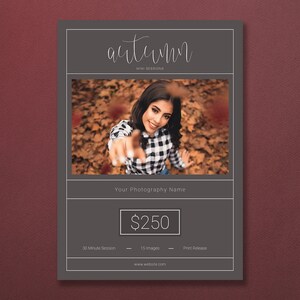 Fall Template | Autumn Template | Fall Minis | Fall Sessions | Fall Session Template | Autumn Session Template | Fall Marketing Template