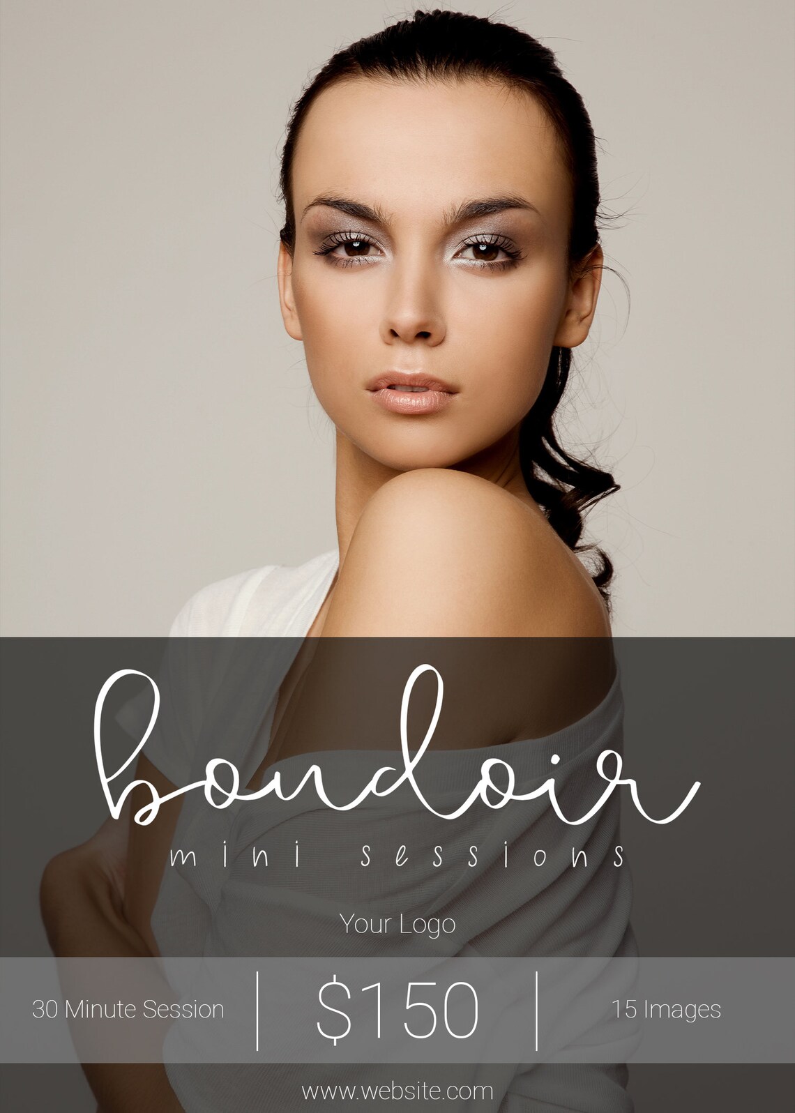 Template Boudoir Mini Session Template Boudoir Etsy