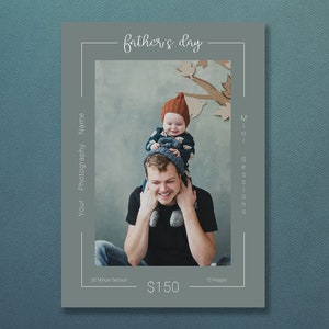 Father&#39;s Day Template | Father&#39;s Day Session Template | Father&#39;s Day Sessions | Daddy And Me Template | Daddy And Me Sessions  | Daddy Minis